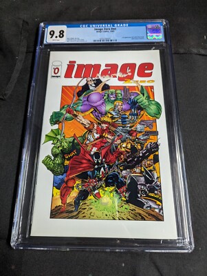 Image Zero #0, Image Comics, 1993, CGC 9.8, Jim Lee Rob Liefeld Todd McFarlane