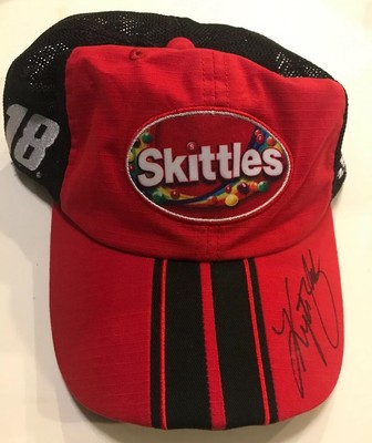 kyle busch skittles hat