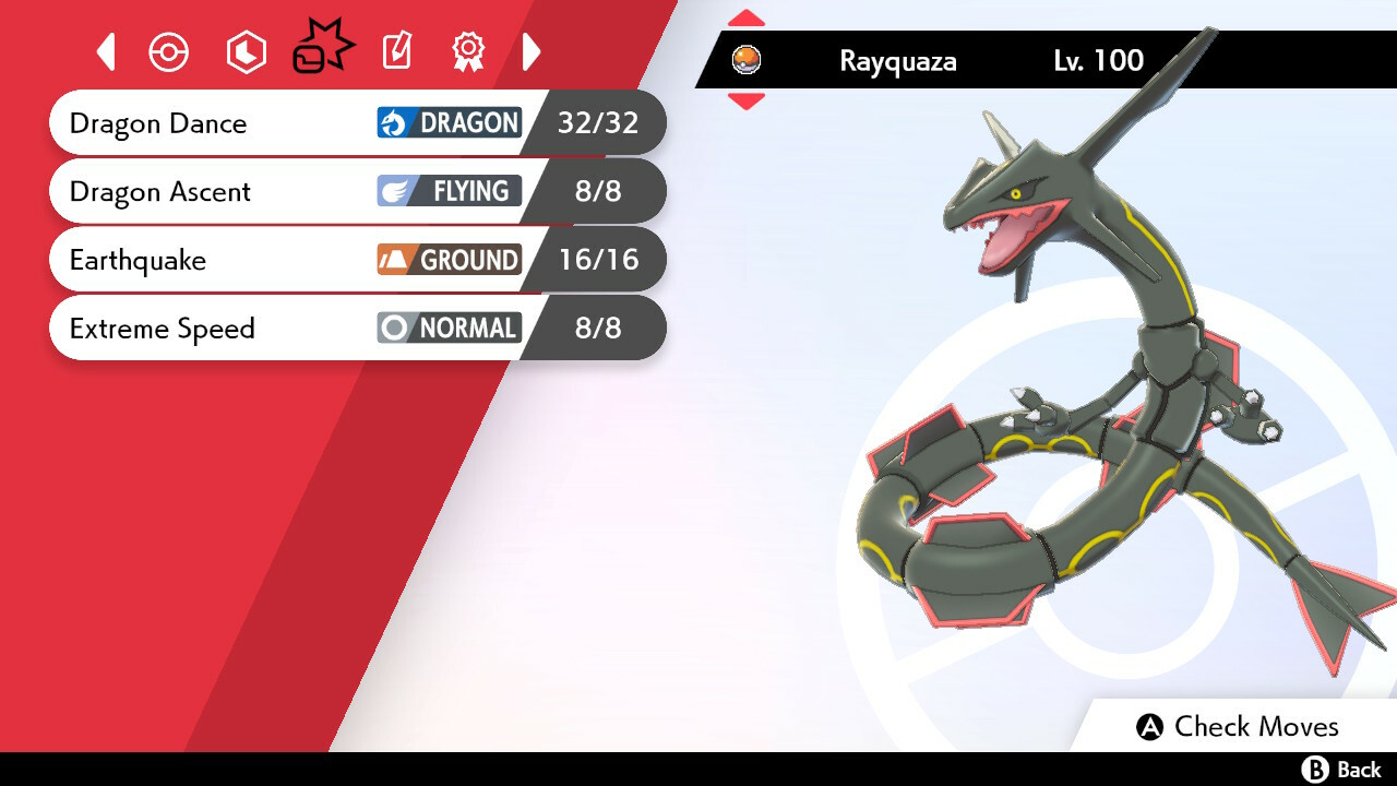 Rayquaza • Competitive • 6IVs • Level 100 • Online Battle-Ready