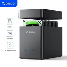 ORICO 5 Bay Hard Drive Enclosure USB3.0/Type-C 3.5'' HDD Docking Station 5x18TB