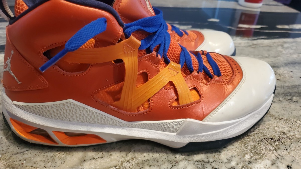 NIKE Air Jordan Melo M9 Team Orange Men's Size 11 Pre-owned