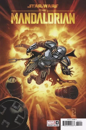 STAR WARS THE MANDALORIAN #4 JAN DUURSEMA 1:25 Ratio Variant NM