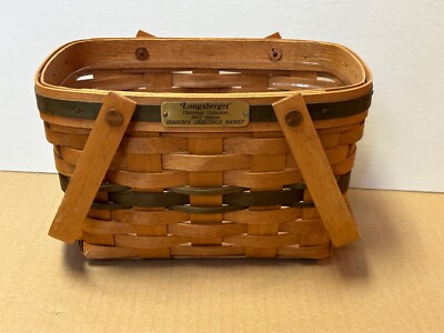 Longaberger 1992 Edition Christmas Collection Season's Greetings