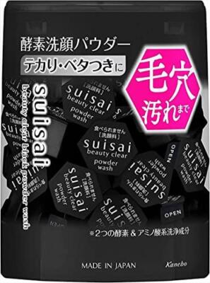 Kanebo Suisai Beauty Clear Black Powder Wash 32pcs