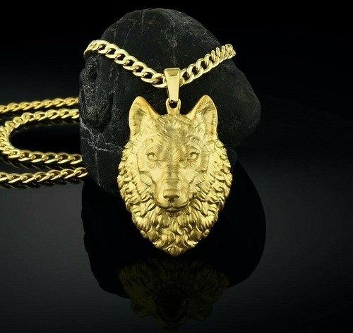 Gold Wolf animal hunter 3d 10k 14k 18k 