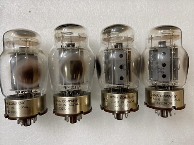 Tungsol 6550 KT88 Lochplatte Triple O Getter getestet NOS Matched Quad