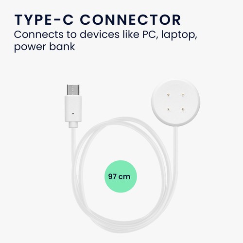 Chargeur Compatible avec Google Pixel Watch 3 Pixel Watch 2 Fitbit Versa 4 3 2 - Photo 3/8