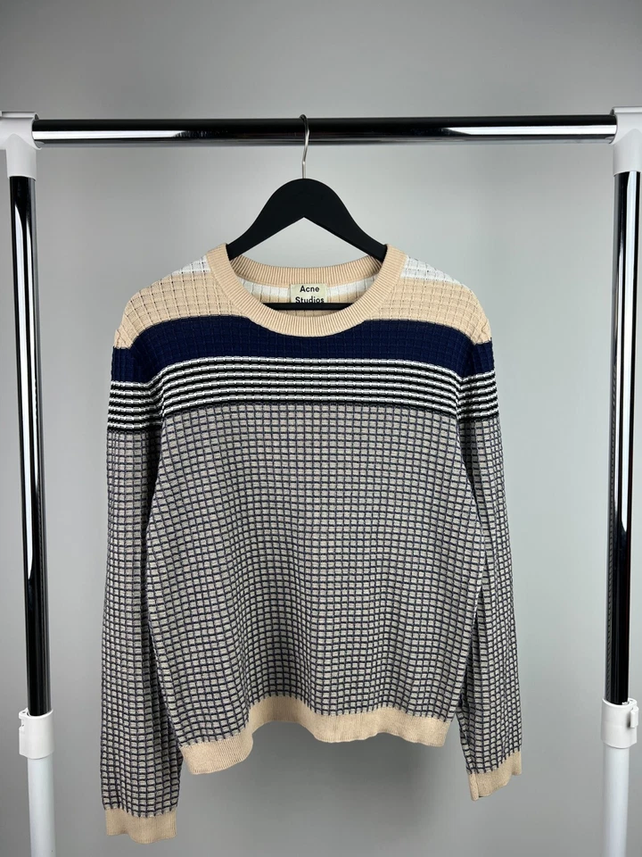 Acne Studios KOOS PSS16 Men's Knit Sweater Size M - Image 2 of 4