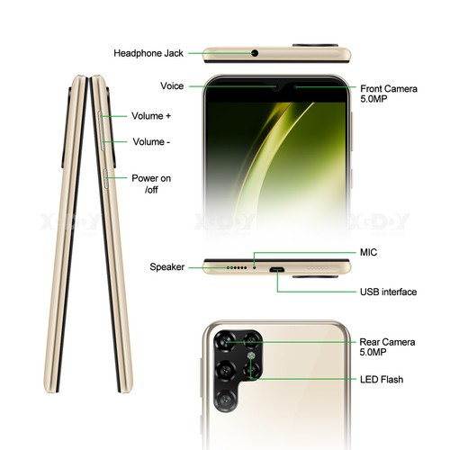 New Android Smartphone Cell Phone Unlocked Cheap Phone 16GB Dual SIM Quad Core - Picture 19 of 26