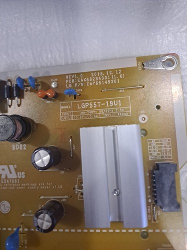 FUENTE DE ALIMENTACION Television LG 55UM7610PLB EAX68284301 (1.6) REV 1.0 - 第 3/7 張圖片