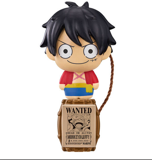 ONE PIECE luffy Bath Bomb Figure Surprised Bikkura Egg BANDAI New