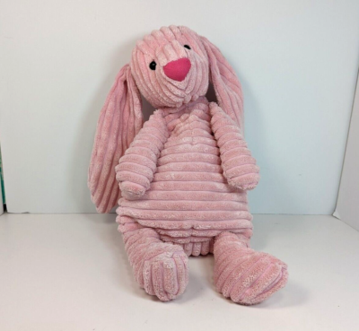 Peluche lapin côtelé côtelé côtelé 14