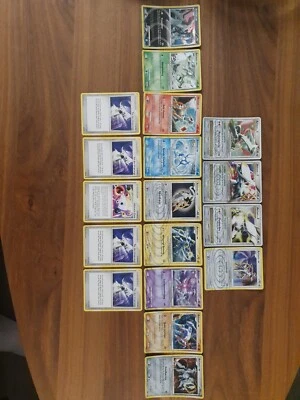 Pokemon Arceus LV 100 Set AR1-AR9 Deutsch Platin plus Lv.X Top Zustand - Bild 1 von 4
