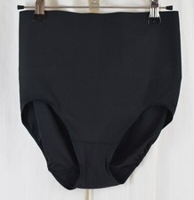 2 PACK Maidenform Women's High-Waisted Shapewear Underwear Black Size Medium