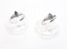 Choice of Onyx or Marcasite Style Inlay .925 Sterling Silver Ring ... R102