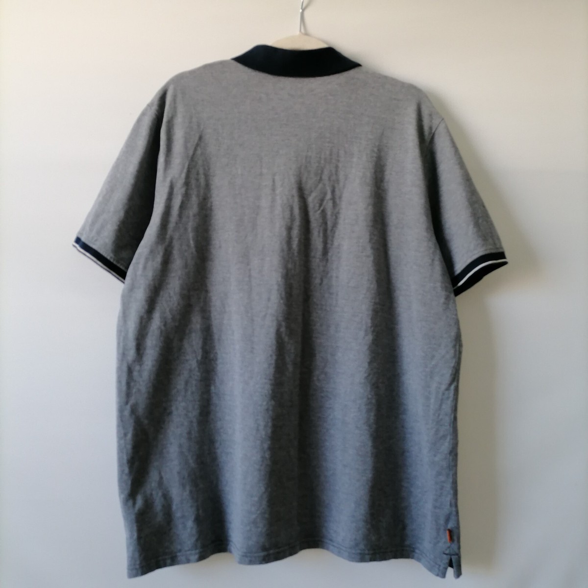 Timberland Crafted Since 1973 Men's Gray Collared Regular Fit T