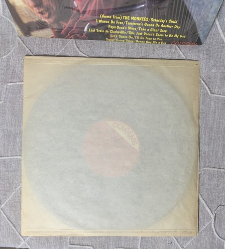 1960s THE MONKEES self-titled debut LP on Colgems In Shrink! MINT Vtg Vinyl - Picture 7 of 10