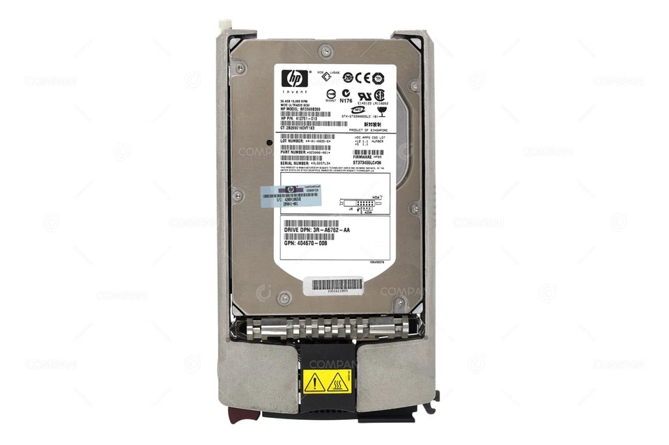 289041-001 HP HDD 36GB 10K U320 SCSI 3.5" LFF HOT-SWAP - Image 3 of 4