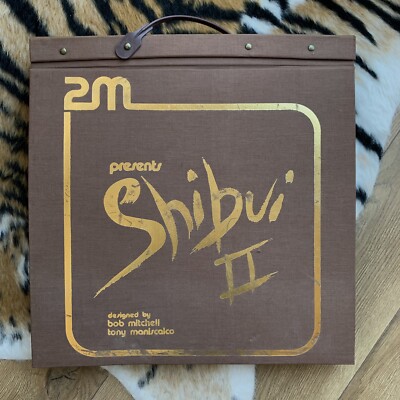 HUGE Vintage MCM 2M Shibui II Wallpaper Sample Book Asian Botanical Art