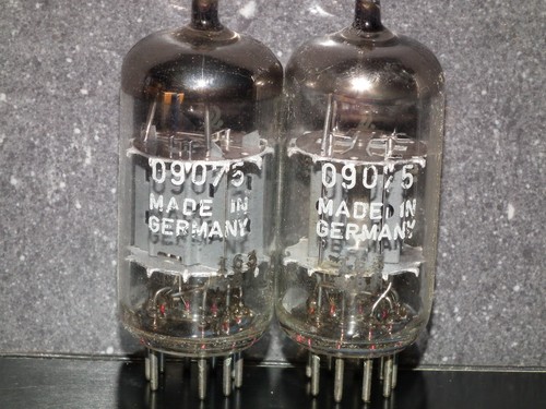 Pair ECC83 Siemens 12AX7 Used Tested 85% Double Getter Support Munich Codes - Picture 7 of 17