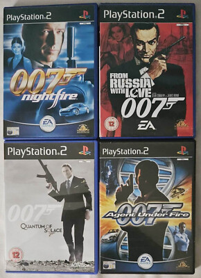 James Bond 007 Liebesgrüße aus Moskau Playstation 2 PS2 RAR Rarität 3er 4er Pack
