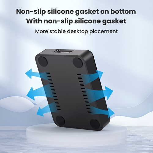M.2 to USB Docking Station, NVMe to USB C Reader Adapter For M Key, B+M Key SSD - Afbeelding 6 van 8