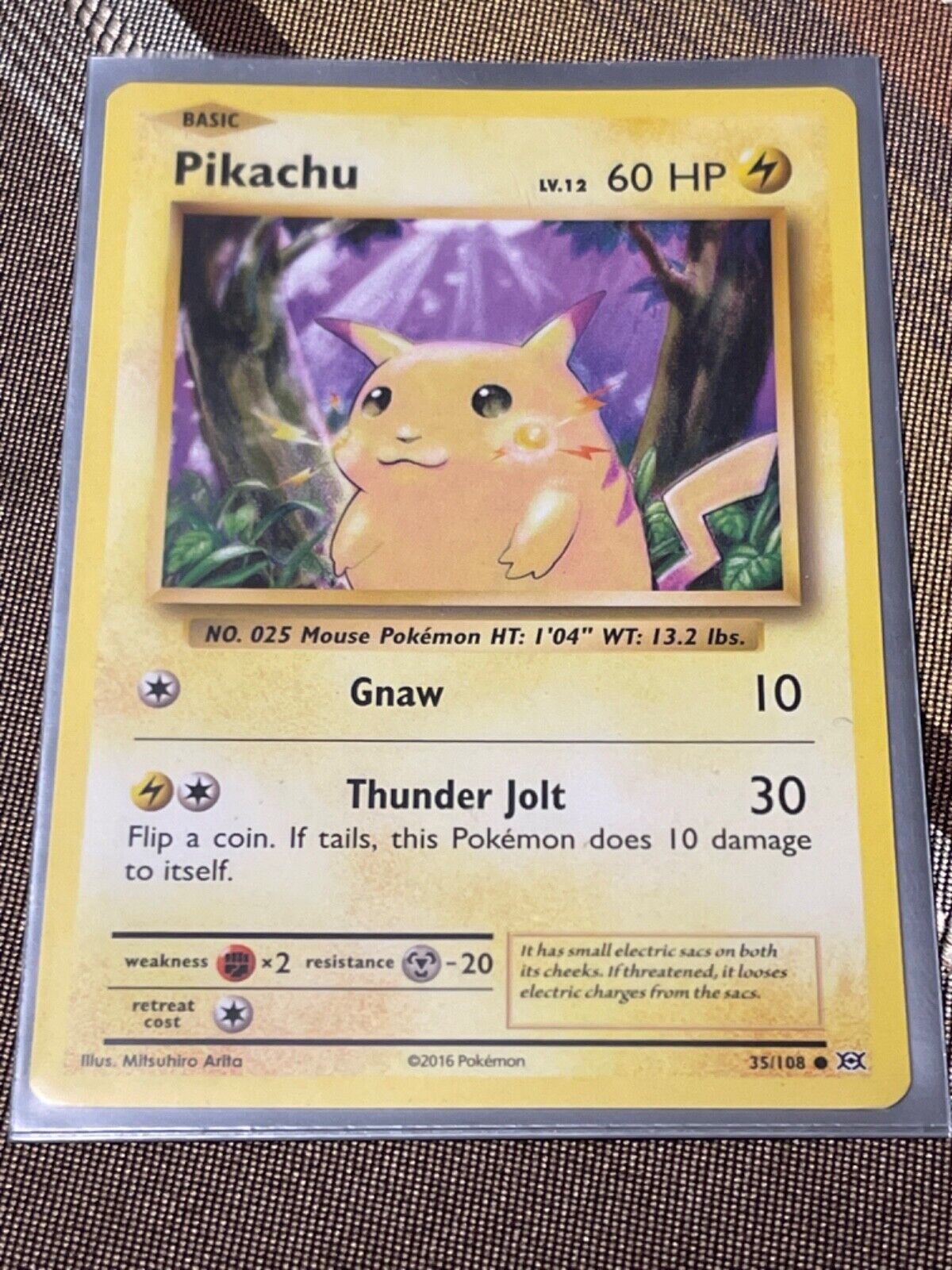 pokemon cards - Pikachu Rare 35/108 Shiny 2016 Edition French - Mint  Condition