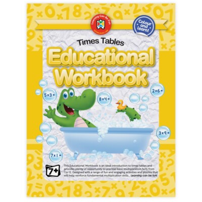 Learning Can Be Fun Educational Workbook - Times Tables
