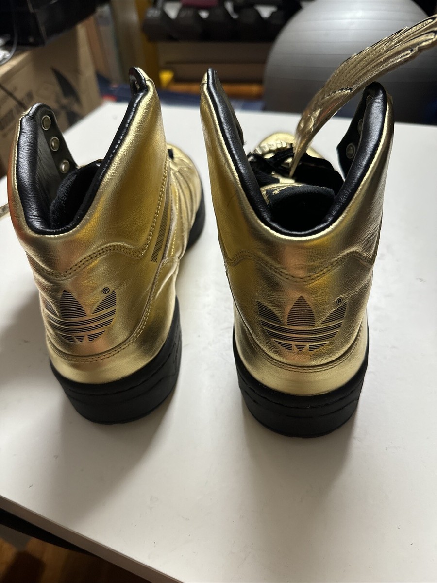 Adidas Jeremy Scott Js 1.0 Wings Metallic Gold Sz 11.5 | eBay