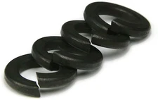 Black Oxide Stainless Steel Lock Washer 3/8, Qty 100