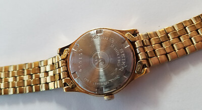 SEIKO Quartz Watch Gold Bracelet Band Round Dial Seiko Women main image 3
