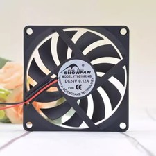 SNOWFAN Y-Y8010M24B 8010 DC24V 0.12A Silent Cooling Fan
