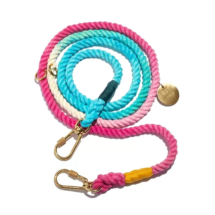 Correa ajustable Found My Animal L23816 Multi Tie Dye cuerda perro talla M Foto 2 de 4