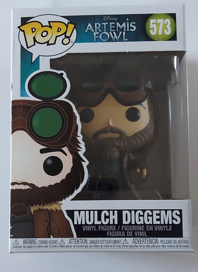 En Oferta Funko Pop! Figura De Vinilo Disney Artemis Fowl 573 Mulch Diggems Nueva 2019