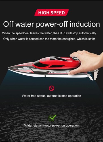 High Speed Remote Control Racing Ship Water Boat Children Model 2.4Ghz 25km/hour - Picture 17 of 23