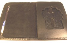 New York City Police Dept. - Detective Cut-Out Recessed Shield  ID Book Wallet