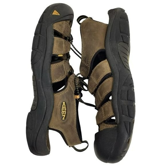 Keen Newport sandalo uomo 7 5 H2 pelle sandali impermeabili marrone