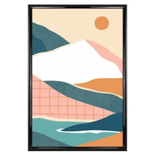 20x30 Rounded Black Poster Frame