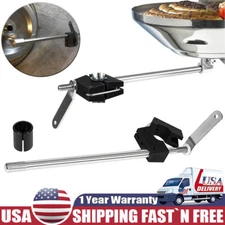 Round Rail Grill Mounting Hardware Kit for 7/8"or 1" for Marine Kettle BBQ Grill