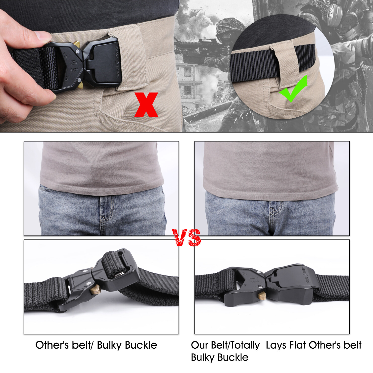 tactical belts for big guys