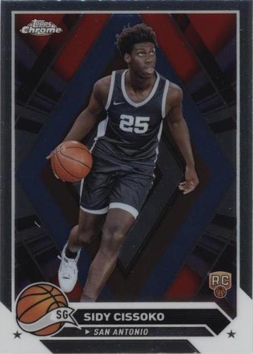 Junko2024 ❗️ 2024-25 Topps Chrome Sidy Cissoko San Antonio Spurs #57 | eBay