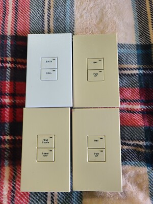 RARE Lutron Homeworks Interactive HWI-2B Button Keypad