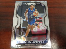 2021 WNBA Prizm Crystal Dangerfield #41 ROOKIE CARD-Lynx
