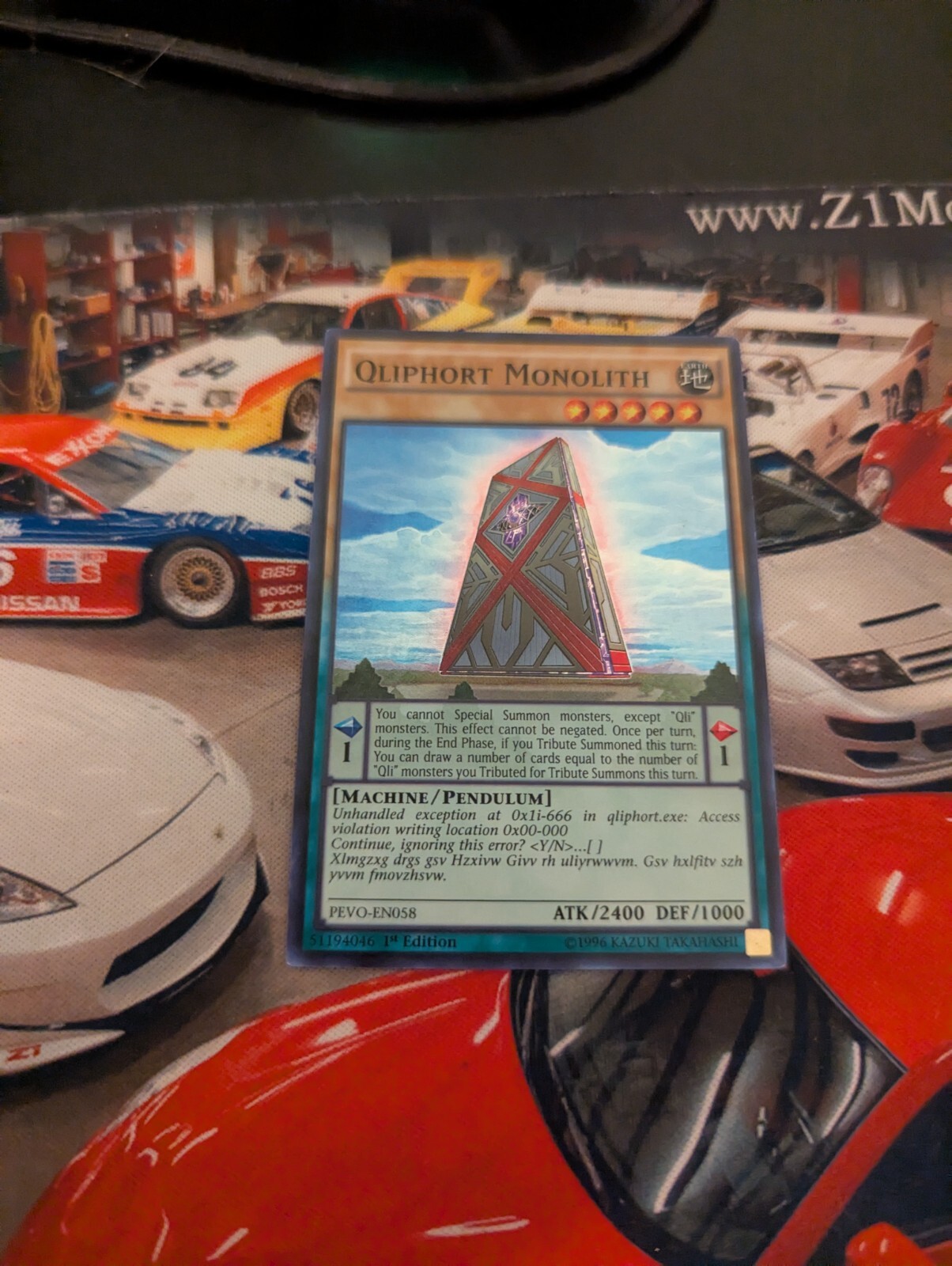 Yu-Gi-Oh! Qliphort Monolith (PEVO-EN058) (Pendulum Evolution) 1st Edition ......