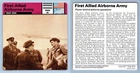 First Allied Airborne Army - 1944-45 - Military - WW2 Edito-Service SA 1977 Card