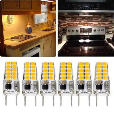 G8 LED Bulb 3W Equivalent to G8 Halogen Bulb 20W-25W T4 JCD Type Bi-Pin ...