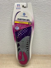 Sof Comfort Womens Custom Gel Breathable Insoles Size:6-11 One Pair New