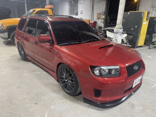 Fits Subaru Forester SG 2002-2008 Flush Roof Racks Cross Bars Black Color 2x - Picture 3 of 7