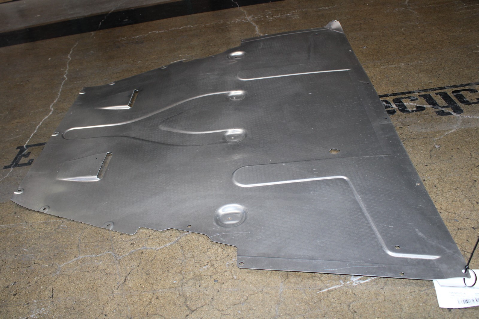 McLaren MP4-12C, Rear Main Lower Under Tray, Metal, Dmg, N/O Stock, 11A4747CP