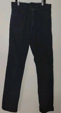 Vintage 70s 80s Levis Corduroy Pants Men's Sz 31x32 Blue Straight White Tab
